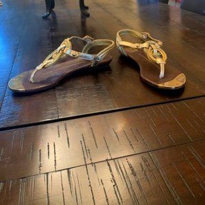Gold Sandals